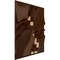 Ekena Millwork 19 5/8in. W x 19 5/8in. H Rogue EnduraWall Decorative 3D Wall Panel Covers 2.67 Sq. Ft. WP20X20RGCDC - alternate 4